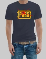 Pubg logo t-shirt - BLACK