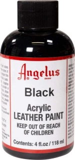 Angelus Leather Paint Black 118ml