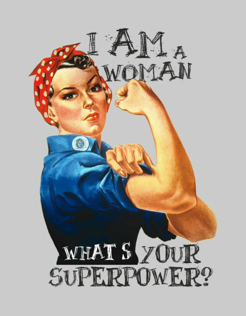 I am a woman what's your super power Hoodie - WHITE