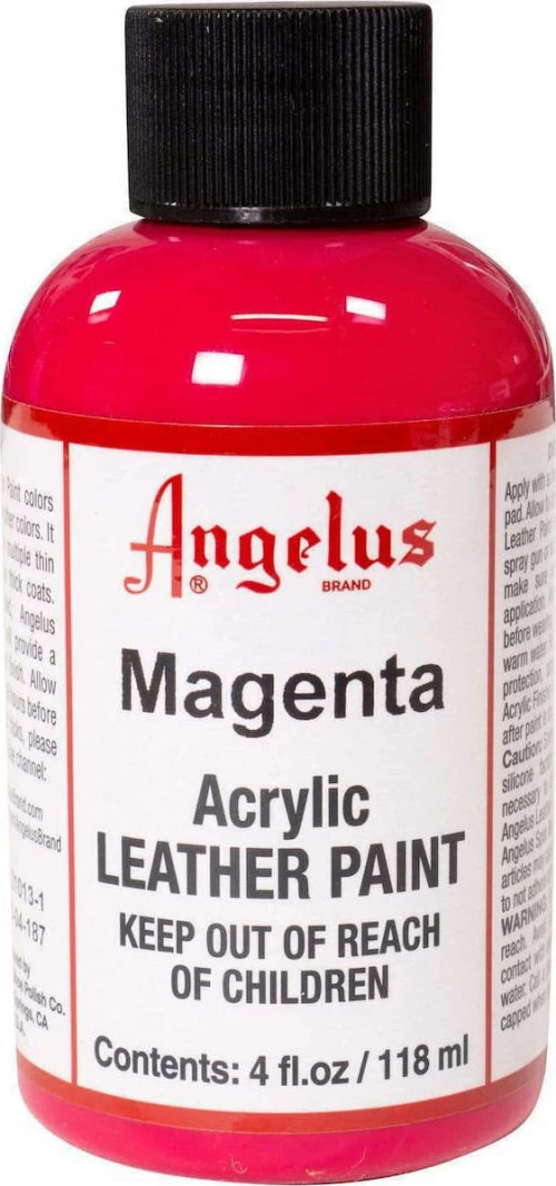 Angelus Leather Paint Magenta 118ml