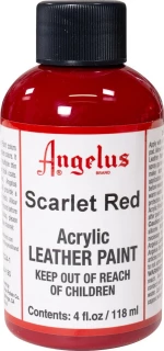 Angelus Leather Paint Scarlet Red 118ml