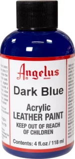 Angelus Leather Paint Dark Blue 118ml