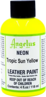 Angelus Leather Paint Neon Tropic Sun Yellow 118ml