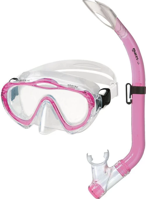 Mares Sharky Junior Set Clear/Pink