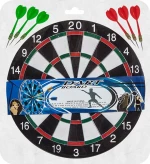 ToyMarkt Στόχος 37cm με 6 Βελάκια