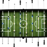 vidaXL Ποδοσφαιράκι Επιτραπέζιο Μαύρο