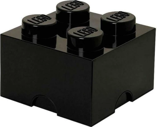 Lego Storage Brick 4 Black