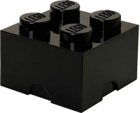 Lego Storage Brick 4 Black