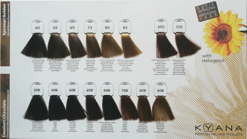 Kyana Herboria Max Ammonia Free 6/08 Καραμέλ 100ml