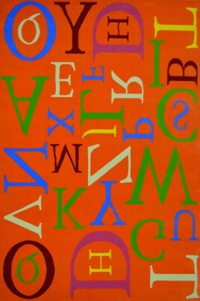 Sprintzios Παιδικό Χαλί Συνθετικό 133x200cm Jumpo 5904 Orange