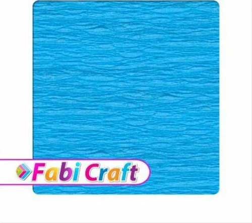 Fabi Χαρτί Γκοφρέ Γαλάζιο 50x200cm 1τμχ