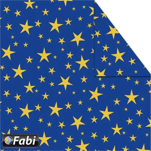 Fabi Χαρτόνι Αστέρια Μπλε 50x70cm 1τμχ