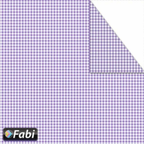 Fabi Χαρτόνι Καρό Λιλά 50x70cm 1τμχ