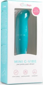 Easytoys Mini G-Vibe 12cm Turquoise