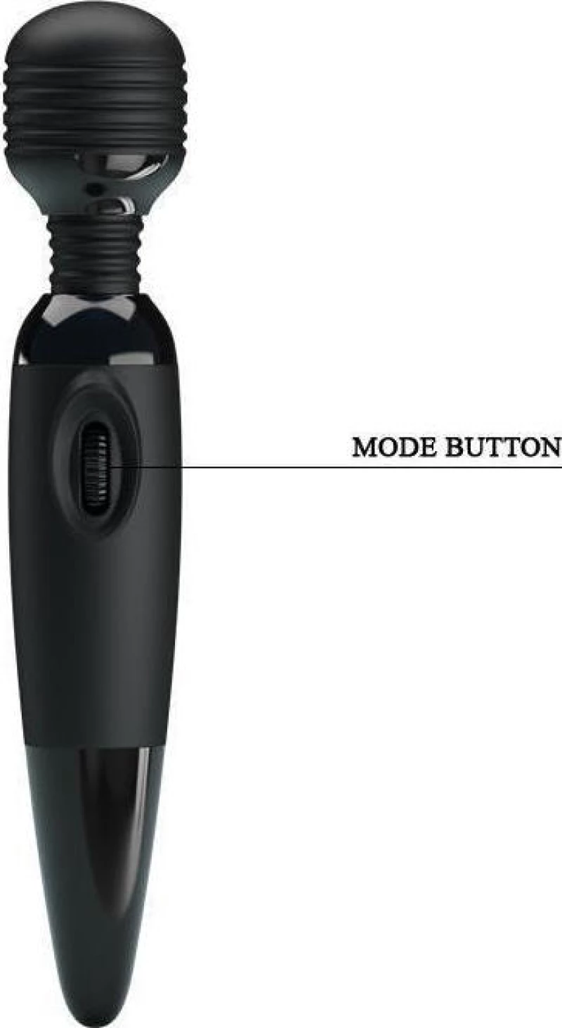 Pretty Love Sensual Massager 25.2cm Black