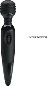 Pretty Love Sensual Massager 25.2cm Black