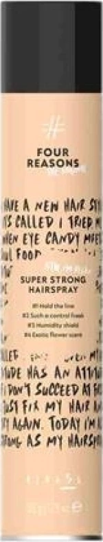 Four Reasons Super Strong Hairspray 500ml