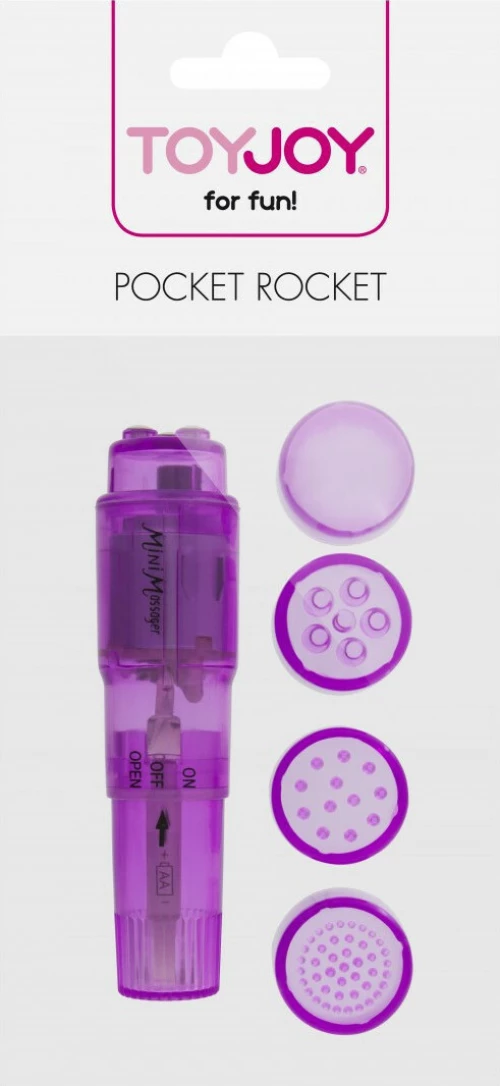 ToyJoy Pocket Rocket Purple 10cm
