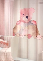 Saint Clair Κουρτίνα Teddy Rose 160x250cm