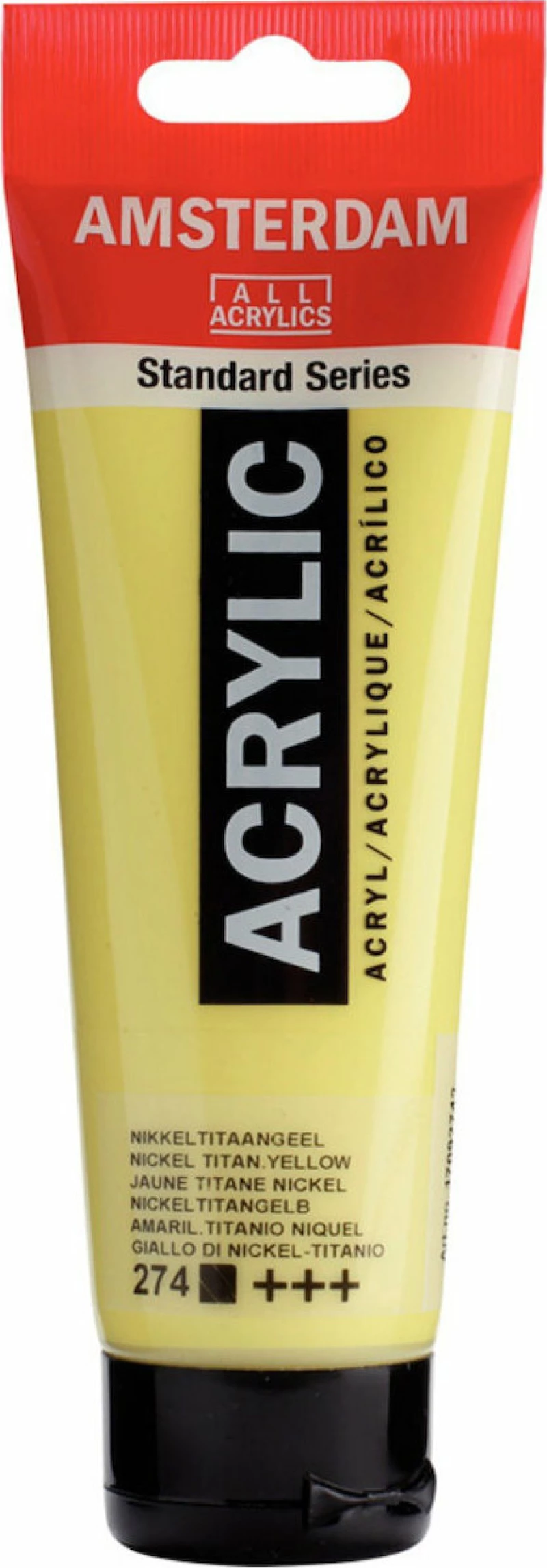 Royal Talens Amsterdam All Acrylics Standard 120ml Nickel Titan Yellow 274