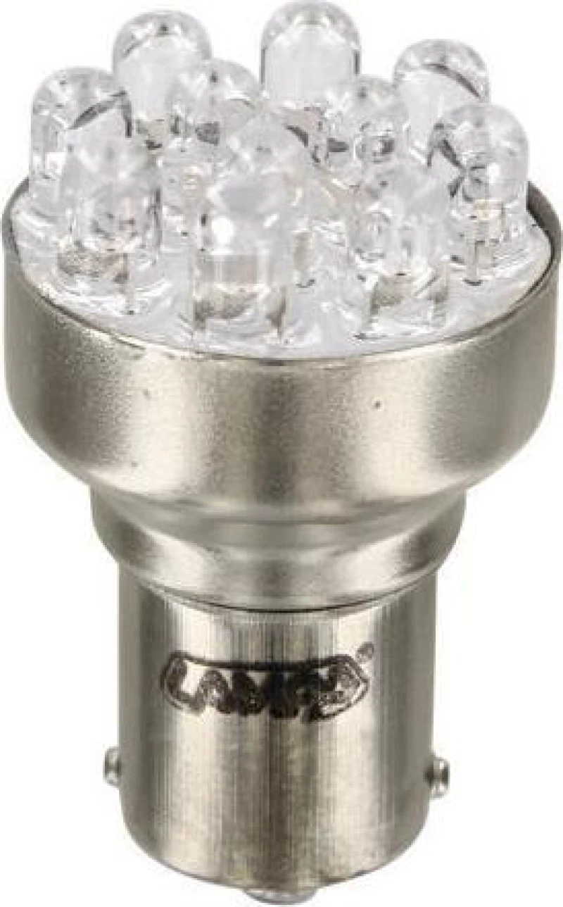 Lampa P21W Multi-Led White 12V 1τμχ