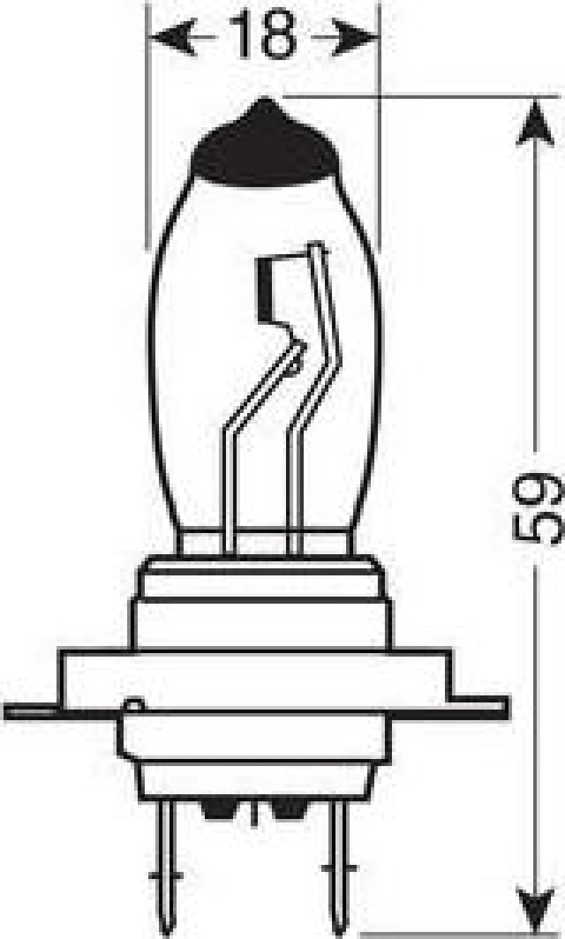 Lampa H7 Xenium Race 12V 2τμχ