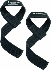 Harbinger Cotton Lifting Straps HBG/361170 Μαύρο