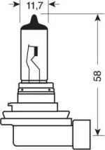 Lampa H11 Xenon Ice 12V 2τμχ