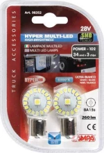 Lampa P21W Hyper-Led Power 102 White 24V / 28V 2τμχ