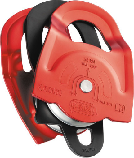Τροχαλία Petzl Twin διπλή τροχαλία / P65A