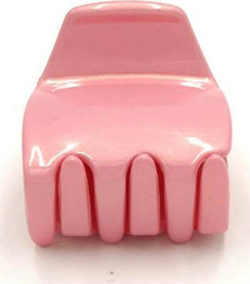 SMALL HAIR CLIP μικρό κλάμερ σε τρία χρώματα Ροζ