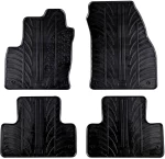 Gledring 0521 Σετ Πατάκια 4τμχ από Λάστιχο για Land Rover Evoque