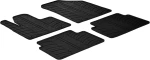 Gledring Gled 0119 Σετ Πατάκια 4τμχ από Λάστιχο για Citroen C5 -2008