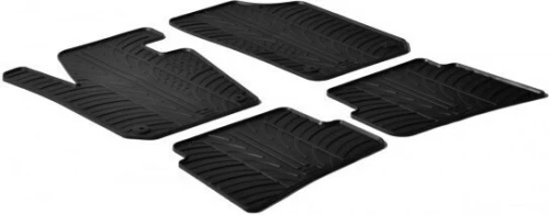 Gledring Gled 0310 Σετ Πατάκια 4τμχ από Λάστιχο για Seat Ibiza 2008-2017