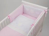 Tuttolina Σετ Κούνιας Bella 7τμχ Pink