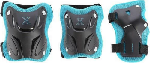 Nils Extreme H719 Σετ Προστατευτικών Μαύρο/Μπλε