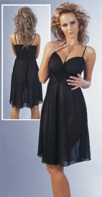 Neglige μαύρο