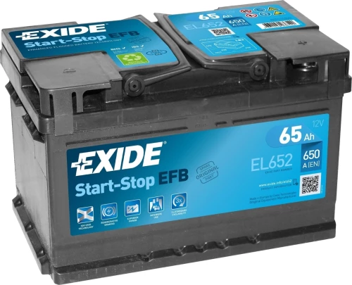 Exide Start Stop EFB 65Ah EL652