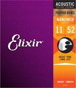 ELIXIR 16027 ''Nanoweb'' Custom Light Χορδές Phosphor Bronze Ακουστικής Κιθάρας