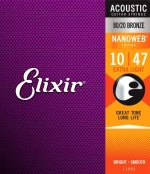 ELIXIR 11002 ''Nanoweb'' Extra Light Bronze Χορδές Ακουστικής Κιθάρας