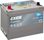 Exide Premium EA755 12V 75AH-630EN