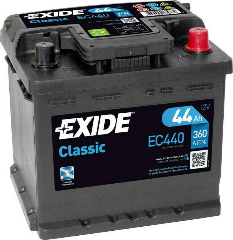Exide Classic 12V 44AH EC440