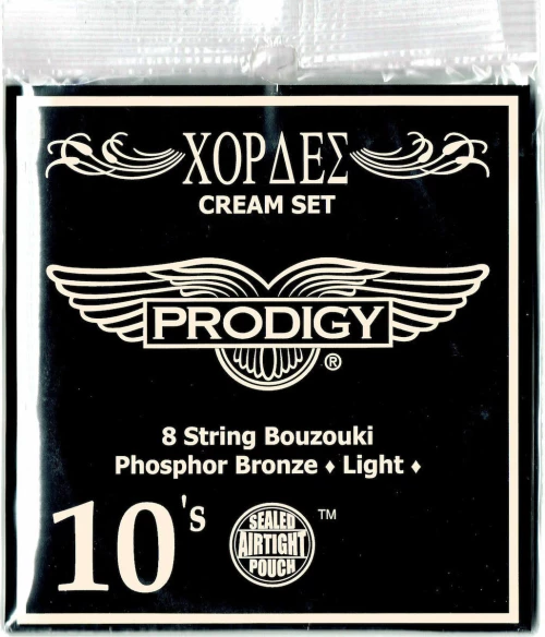Prodigy Cream 8 String Bouzouki 10-28