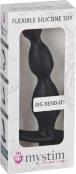 Mystim Big Bend-It Black 18cm
