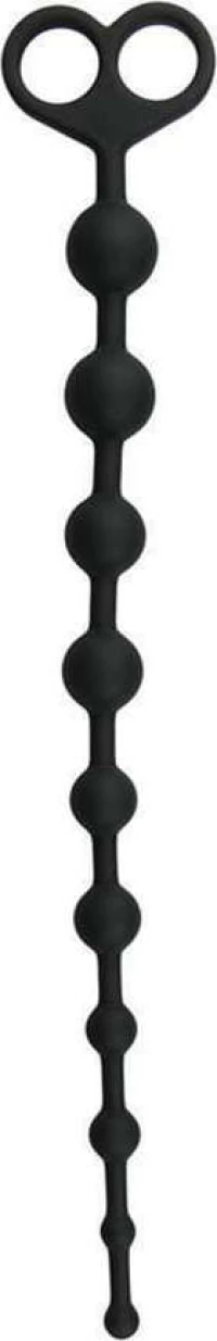 Easytoys Long Anal Beads Black