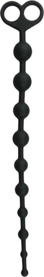 Easytoys Long Anal Beads Black
