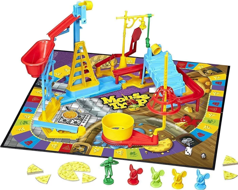 Hasbro Mouse Trap Game English Edition