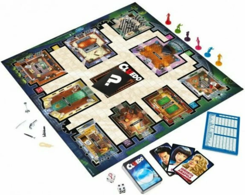 Επιτραπέζιο Cluedo - Το Κλασσικό Παιχνίδι Μυστηρίου (38712) 38712