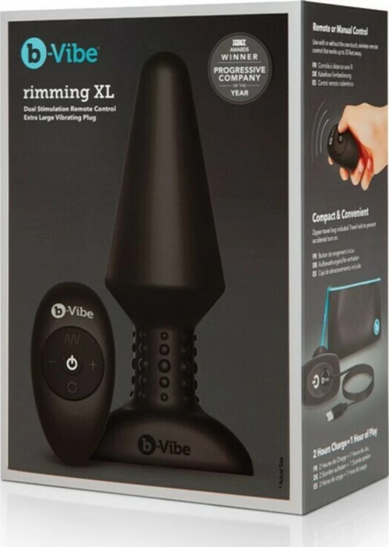 b-Vibe Rimming Plug 2 17cm