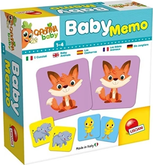 Lisciani Giochi Carotina Baby Memo